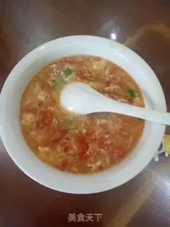 Make Tomato egg soup step 4