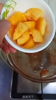Make Peach cedar lilies step 4