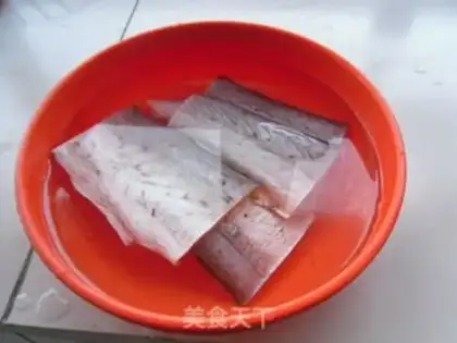 Make Salt fish radish step 2