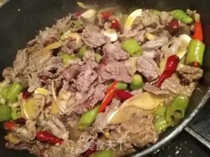 Make Home-cooked beef step 4