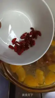 Make Peach cedar lilies step 7