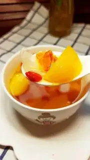 Make Peach cedar lilies step 8