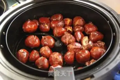 Make Honey roasted chestnuts step 3