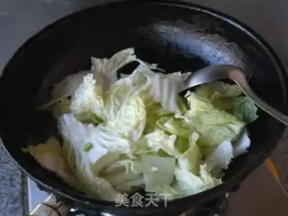 Make Fishball cabbage step 5