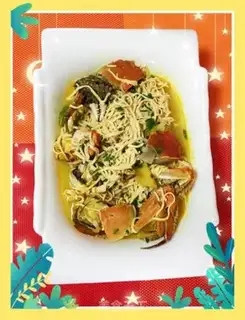 Make Crabs boiled silk step 5
