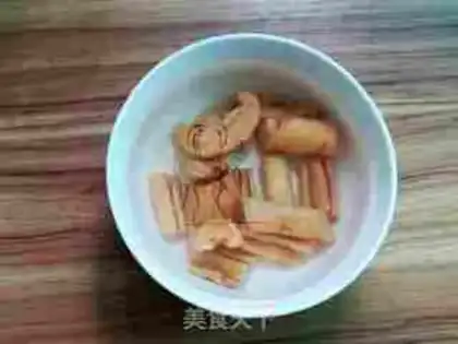 Make radish radish with chestnuts step 2
