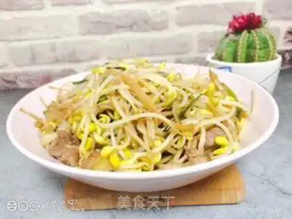 Make The bean sprouts are fried step 6