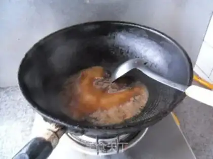 Make Salt fish radish step 11