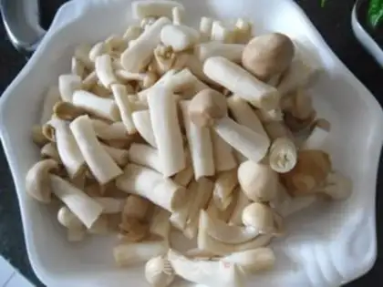 Make Pepper sea mushrooms step 1