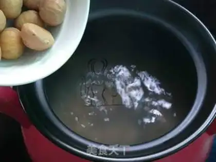Make radish radish with chestnuts step 6