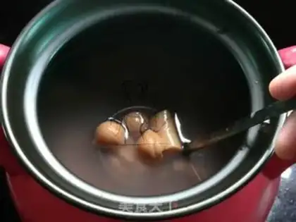Make radish radish with chestnuts step 7