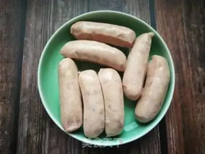 Make Fried sausage step 1