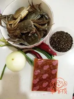 Make Spicy crabs step 0