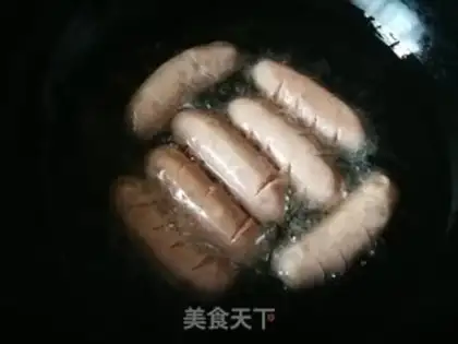 Make Fried sausage step 4