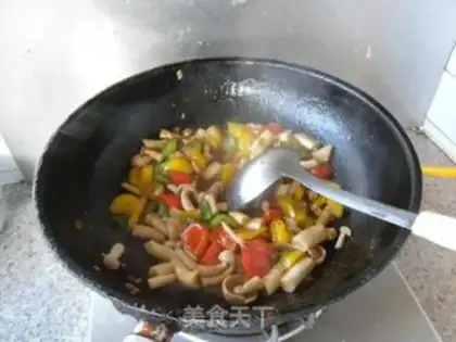 Make Pepper sea mushrooms step 8