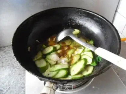 Make Pumpkin cucumber step 7