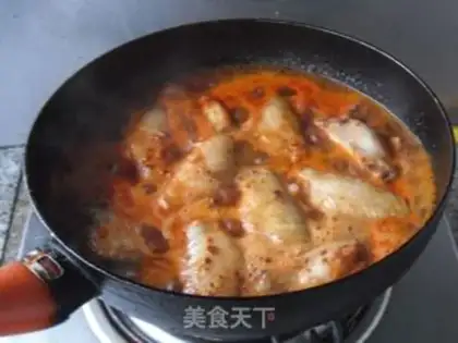 Make Hot chicken wings step 8