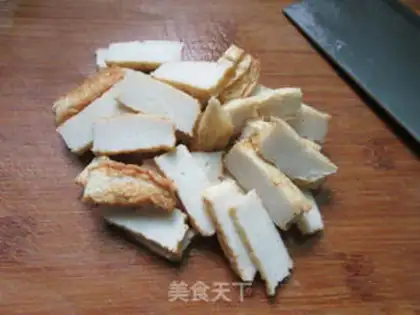 Make Black mollusk tofu cucumber step 1