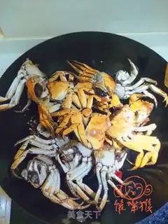 Make Spicy crabs step 10