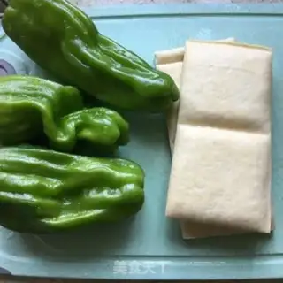 Make Cream pepper fried beans step 0