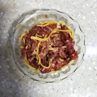 Make Pumpkin beef step 2