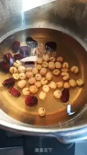 Make Silver-ear red-leave-tree soup step 3
