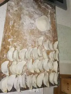 Make Six fresh dumplings step 12