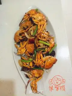 Make Spicy crabs step 14