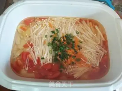 Make Tofu soup step 5