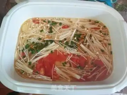 Make Tofu soup step 6