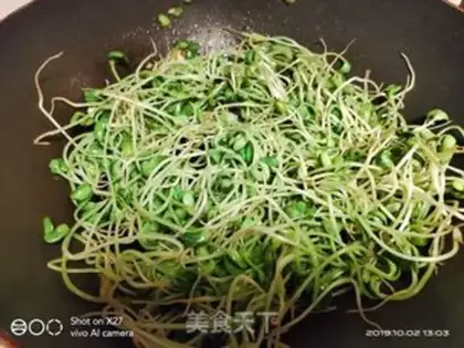 Make Garlic pea seed step 5