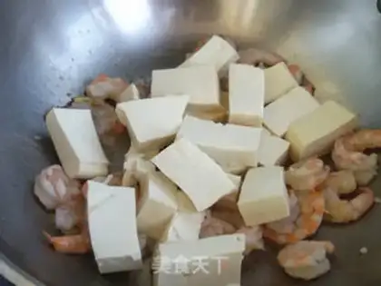 Make Shrimp tofu step 5