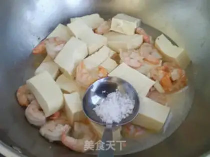 Make Shrimp tofu step 6