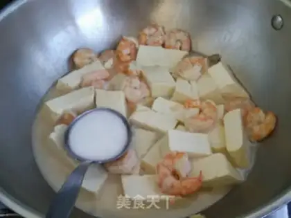 Make Shrimp tofu step 8