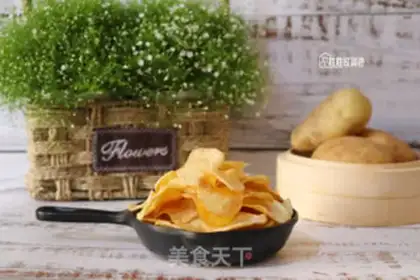 Make Homemade chips step 8