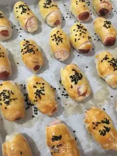 Make Hand-picked burrito ham sausage step 9