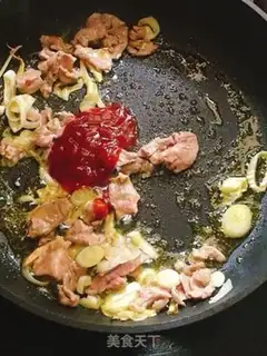 Make Cheese and pork noodles step 3