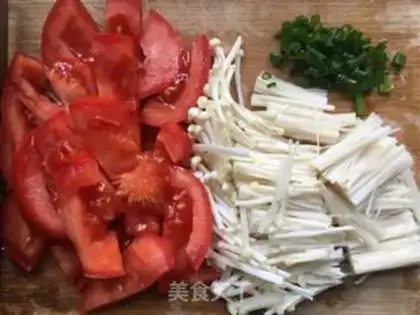 Make Tomatoes and tofu soup step 0