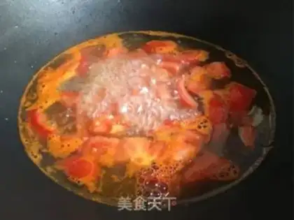 Make Tomatoes and tofu soup step 2