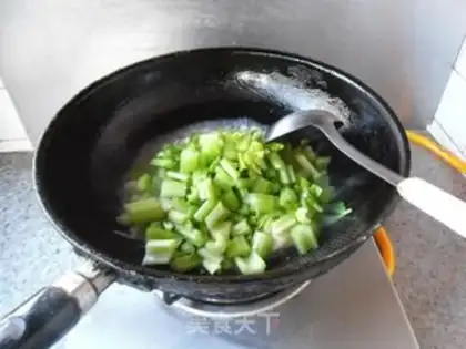 Make Fishball celery step 6