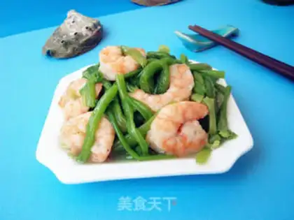 Make Shrimp spinach step 10
