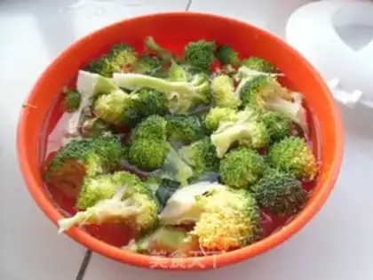 Make Fresh broccoli step 1