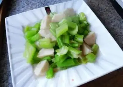 Make Fishball celery step 10