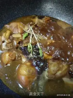 Make Red pig hoof step 7