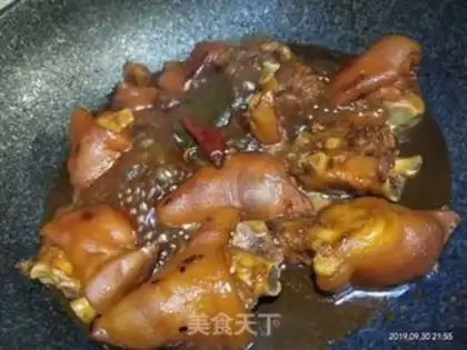 Make Red pig hoof step 8