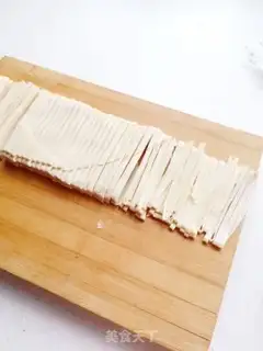 Make Egg milk hand noodles step 9