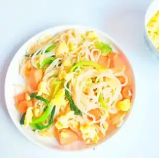 Make A simple rice line step 7