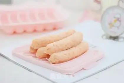 Make Homemade baby shrimp sausage step 8