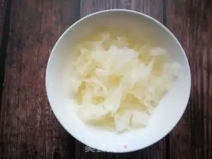 Make Peach soap horns, silver spoons step 3