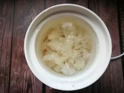 Make Peach soap horns, silver spoons step 4